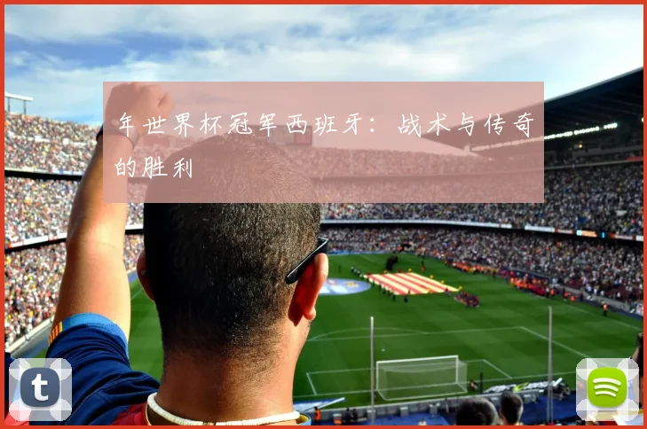 年世界杯冠军西班牙：战术与传奇的胜利