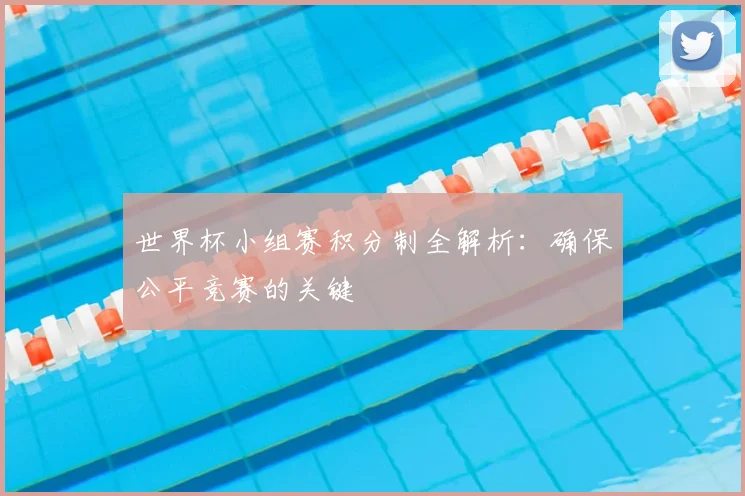 世界杯小组赛积分制全解析:确保公平竞赛的关键